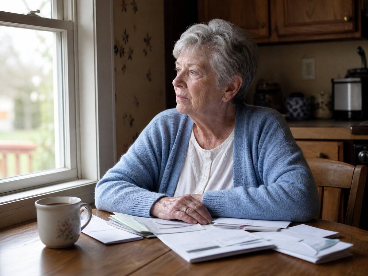 Senior on fixed income